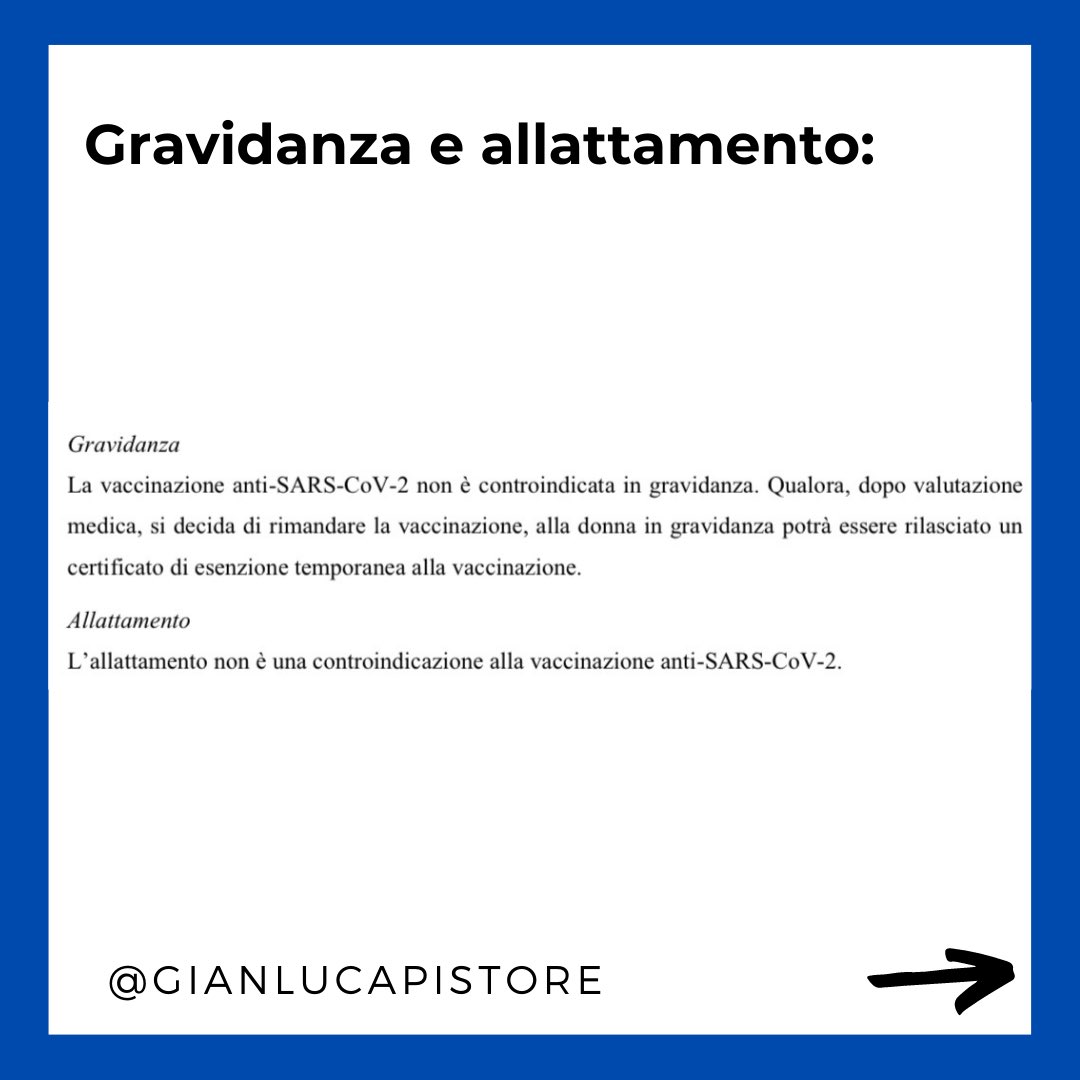 È uscita una importantissima circolare del <a href="/MinisteroSalute/">Ministero della Salute</a> che spiega chi può NON vaccinarsi. In quali casi è controindicato il vaccino, cosa fare in gravidanza e allattamento e quanto sia inutile, ad oggi, fare un sierologico. Ve l’ho riassunta in queste slide: