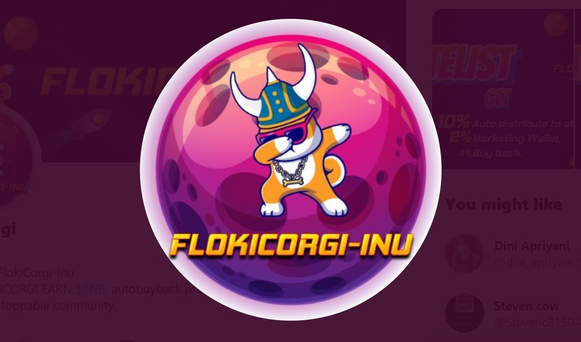 💥FLOKI CORGI-INU 💥
🏆 Rewards:  up to 5 $FlokiCorgi - 3000 RANDOM
💕 Referral:  15,000 $FlokiCorgi - TOP 200 REFF.
📅 Distribution Date: 2 days after presale
🚀 REG Form :  t.me/FlokiCorgiAird…

#Airdrop #Airdrops #FLOKI #FlokiCorgi  #Giveaways #giveaway