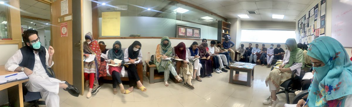 pmlabpk's tweet photo. We are a growing Lab of millennials &amp; our PI ensures we celebrate science together! Here @esepzai is sharing the recent @DeepMind unveiling of #alphafold, a game changer in understanding 3D protein structures. A great example of the benefits #AI can bring to #biology &amp; #medicine https://t.co/zx2LmMaLZ2