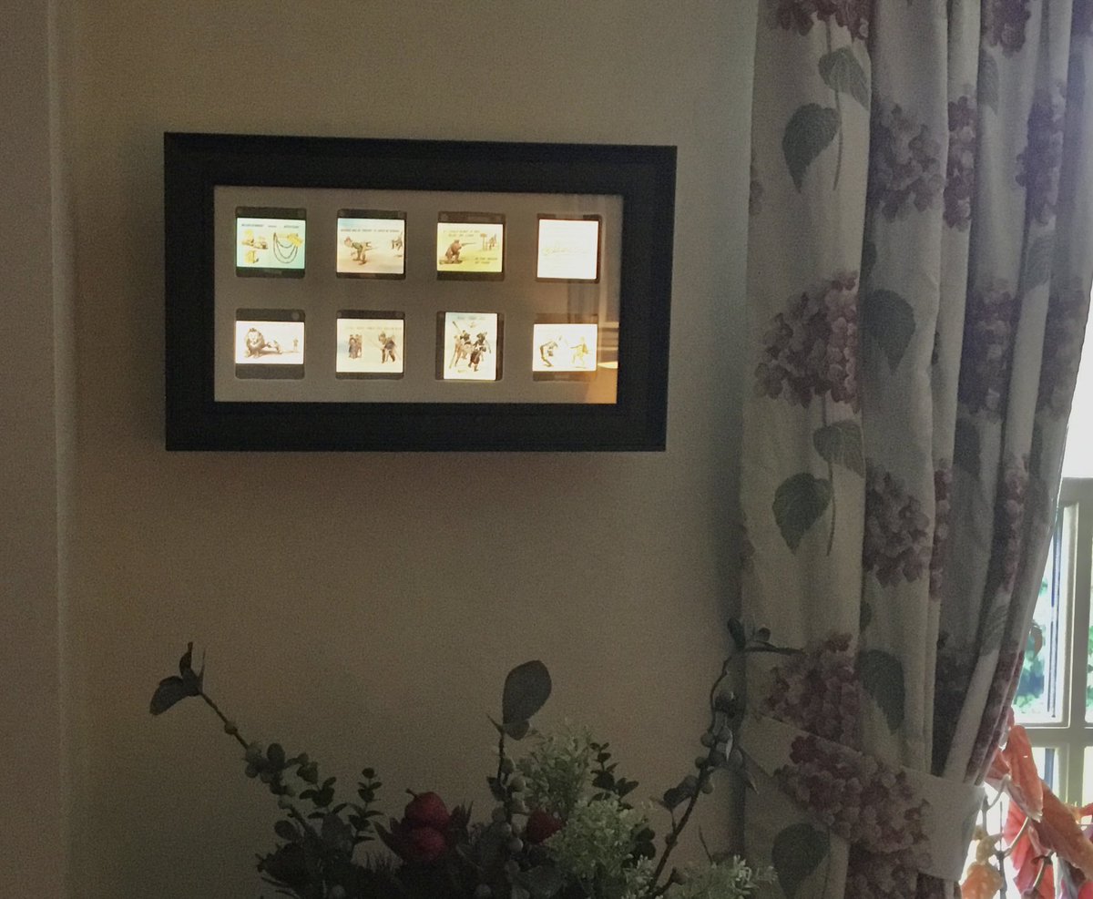 Lightmindedart's tweet image. #absolutelyfabulous to hear from our latest clients and to see their #magiclanternslides in their #displaycases and up on the wall. It was a real pleasure #codesigning and #crafting these lightworks with them