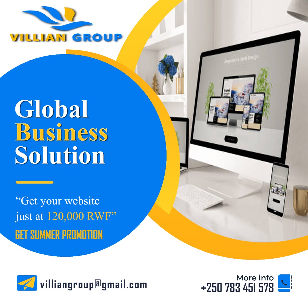 villian_group's tweet photo. Get a business website with Villian Group just for 120,000 Rwf
Global business solution!!!!!!!

villiangroup@gmail.com
+250781861384

#socialmedia #digitalmarketing #business #entrepreneur #website #ecommerce #startup #startups #marketing #entrepreneurs #smallbusiness https://t.co/Dt84qBSaHw