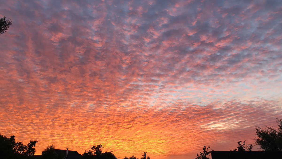SteveDee43's tweet photo. A picture just didn’t capture this mornings sunrise https://t.co/D2eN5zAqi8