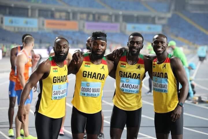 🚨

We can offer these athletes nothing but our unlimited support as fellow Ghanaians 

In this tweet RT and say a prayer or even better some sweet words of encouragement to our athletes in the finals of the 4×100 relay team 

Let's show them unlimited love

 RT😍