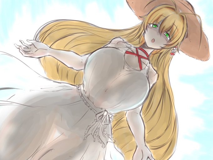 #ゆぬきさんとゆかいなワンドロ
弦巻マキDE白ワンピ 