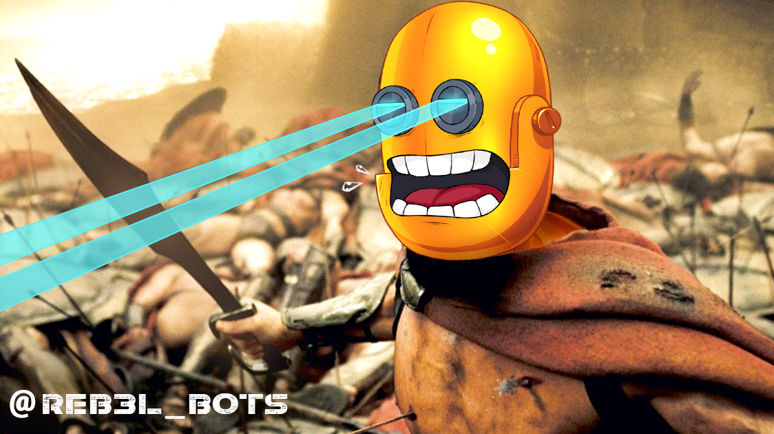 🚨 @REB3L_B0TS Meme Contest 🚨

How creative is our community? Lets see...
Make us #rebelbots memes and tag us!
Make us laugh😂, make us cry😥, make us fear😨

Meme with Most likes will win Robot #0042 
(he is quite rare...) 💎
winner 📢 08/08

Show us what you got!
#NFTGiveaway