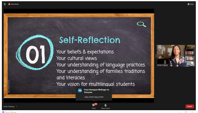 What a story and what a powerful message - Emily Francis!!! #WeRISEIrvingISD