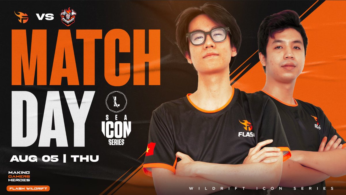 teamflash_gg's tweet photo. ππππ | Get ready for #TeamFlashWildRiftβs game against Cerberus Esports βοΈ
WATCH THE LIVE MATCH HEREπ
π₯: https://t.co/DqHpuZBWrj
#TeamFlash #MakingGamersHeroes #WildRift https://t.co/HyAyKOqgg1