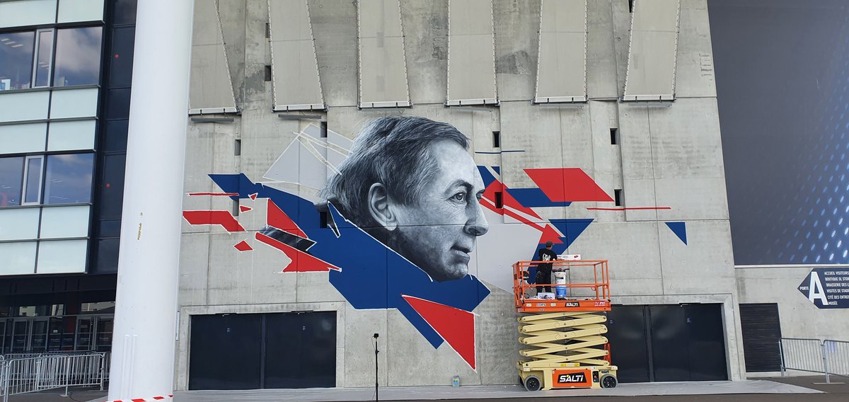 Fresque Gérard #Houllier