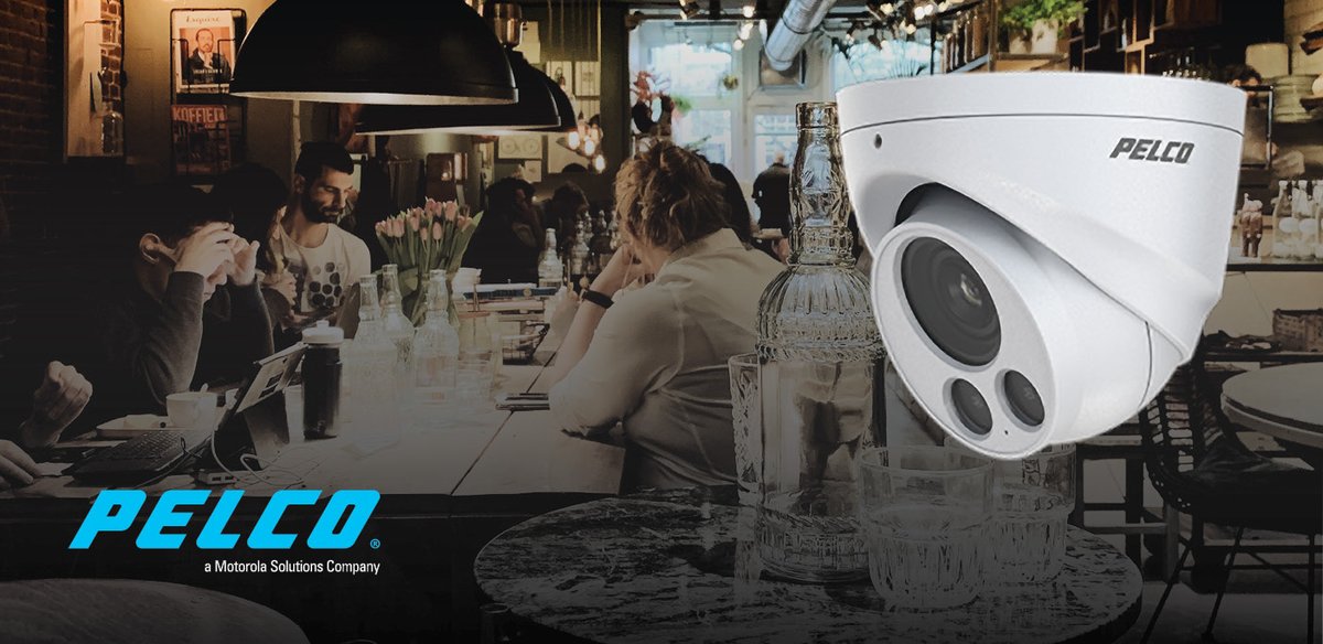 pelcovideo's tweet photo. #Pelco by @MotoSolutions #Sarix Value cameras deliver excellent image quality in low-light, like fine-dining environments, so you can focus on customers and staff. Let us take #security off your plate. To learn more, visit https://t.co/lJfVz3HaTp https://t.co/H8ACoKqsP2