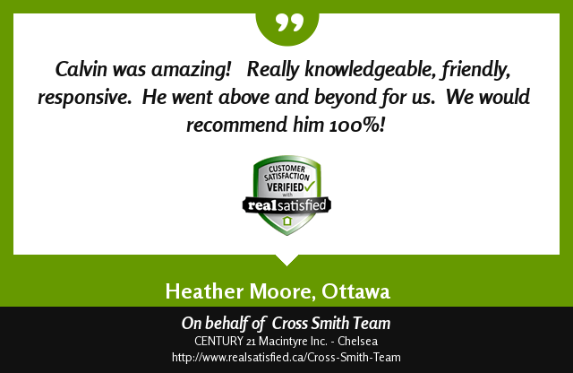 I’m moved by the kindness of my clients.  Thank you. realsatisfied.ca/Cross-Smith-Te… via <a href="/realsatisfied/">RealSatisfied</a>