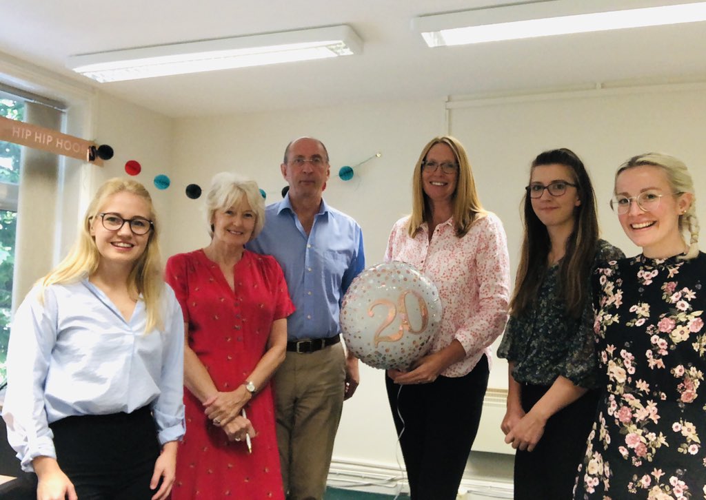 PersonnelPlace's tweet photo. Happy 20 Years Work Anniversary to our MD Lynne! https://t.co/nilyy3vxlD