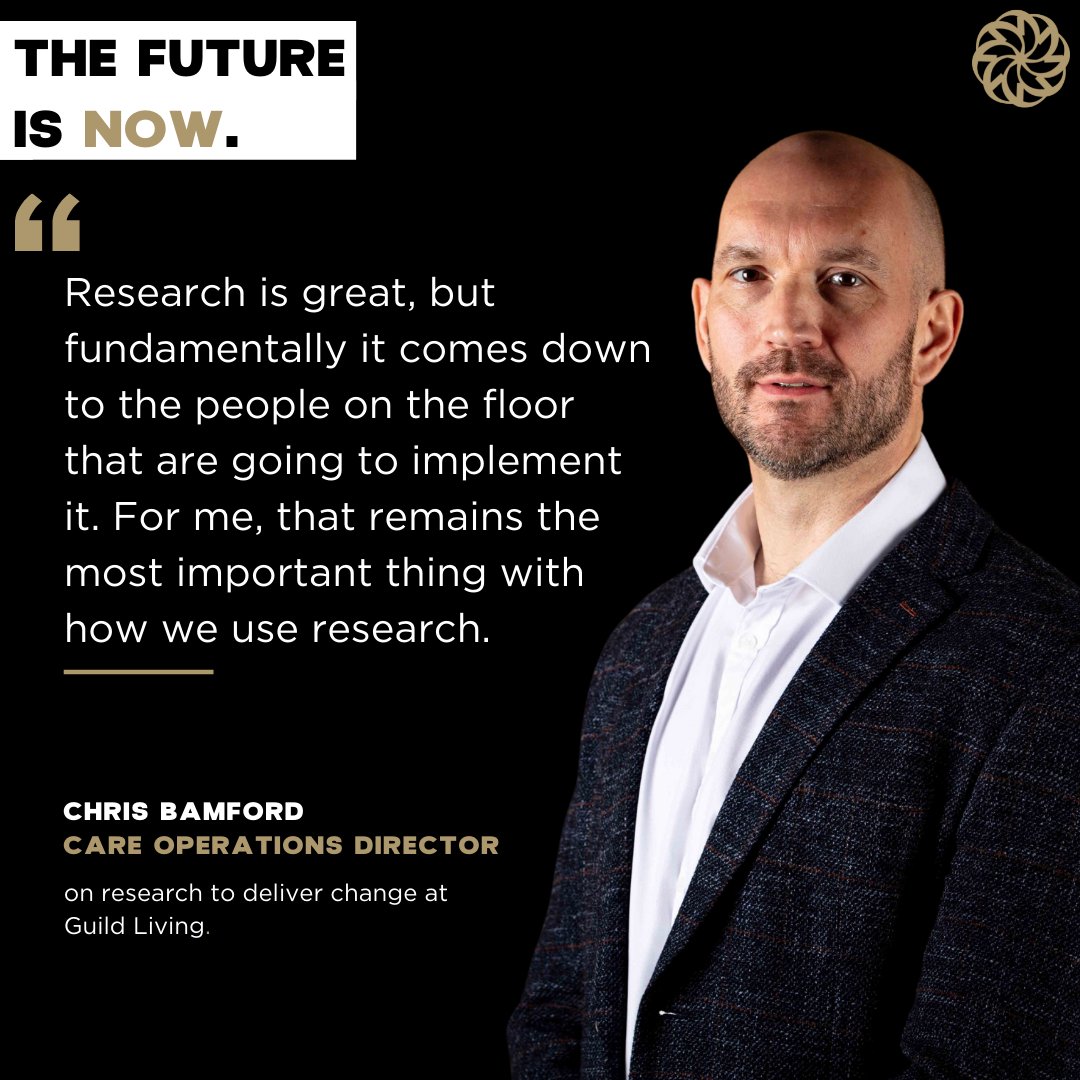 Our groundbreaking, research-led wellness programmes will help our Members live to their fullest potential. To find out more about how our research will deliver change, we spoke to Chris Bamford, Care Operations Director at Guild Living: hubs.ly/H0TM8Q20