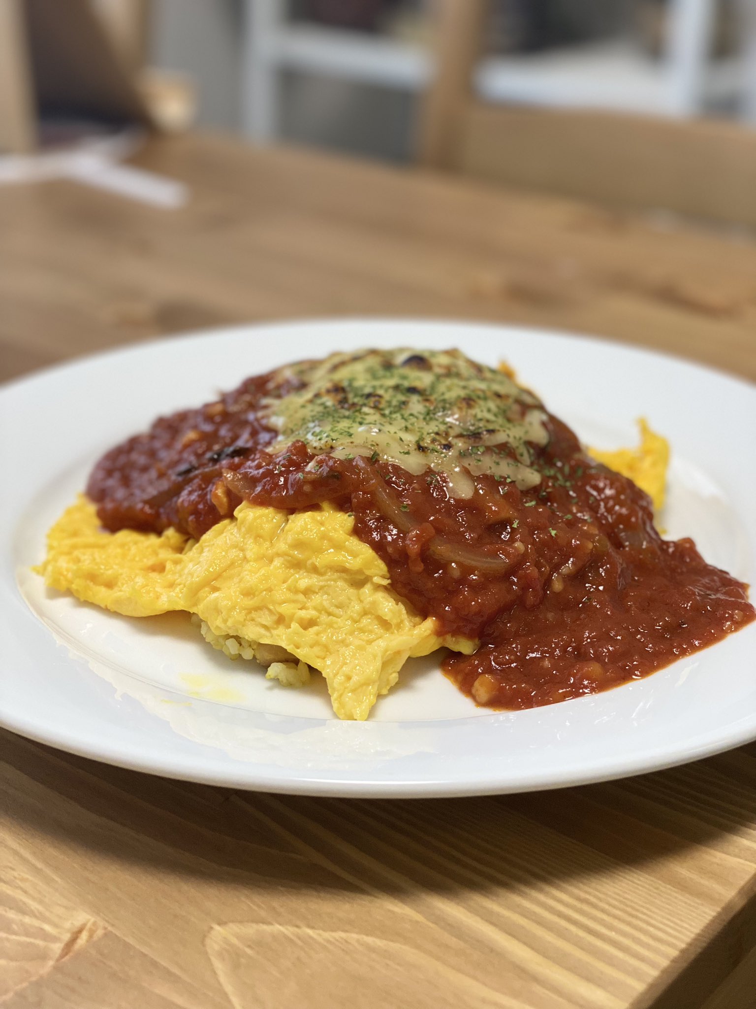 Twitter এ オムライス兄さん おむにぃ 18日目 今日のオムライスです ハヤシオムライス 炙りチーズ 昨日作ったハヤシソースの上にミックスチーズを乗せて炙りました とろけたチーズとハヤシソースの相性は抜群でした ふわふわオムライス たんぽぽ Twitter এ オムライス兄さん おむにぃ 18日目 今日のオムライスです ハヤシオムライス 炙りチーズ 昨日作ったハヤシソースの上にミックスチーズを乗せて炙りました とろけたチーズとハヤシソースの相性は抜群でした ふわふわオムライス たんぽぽ