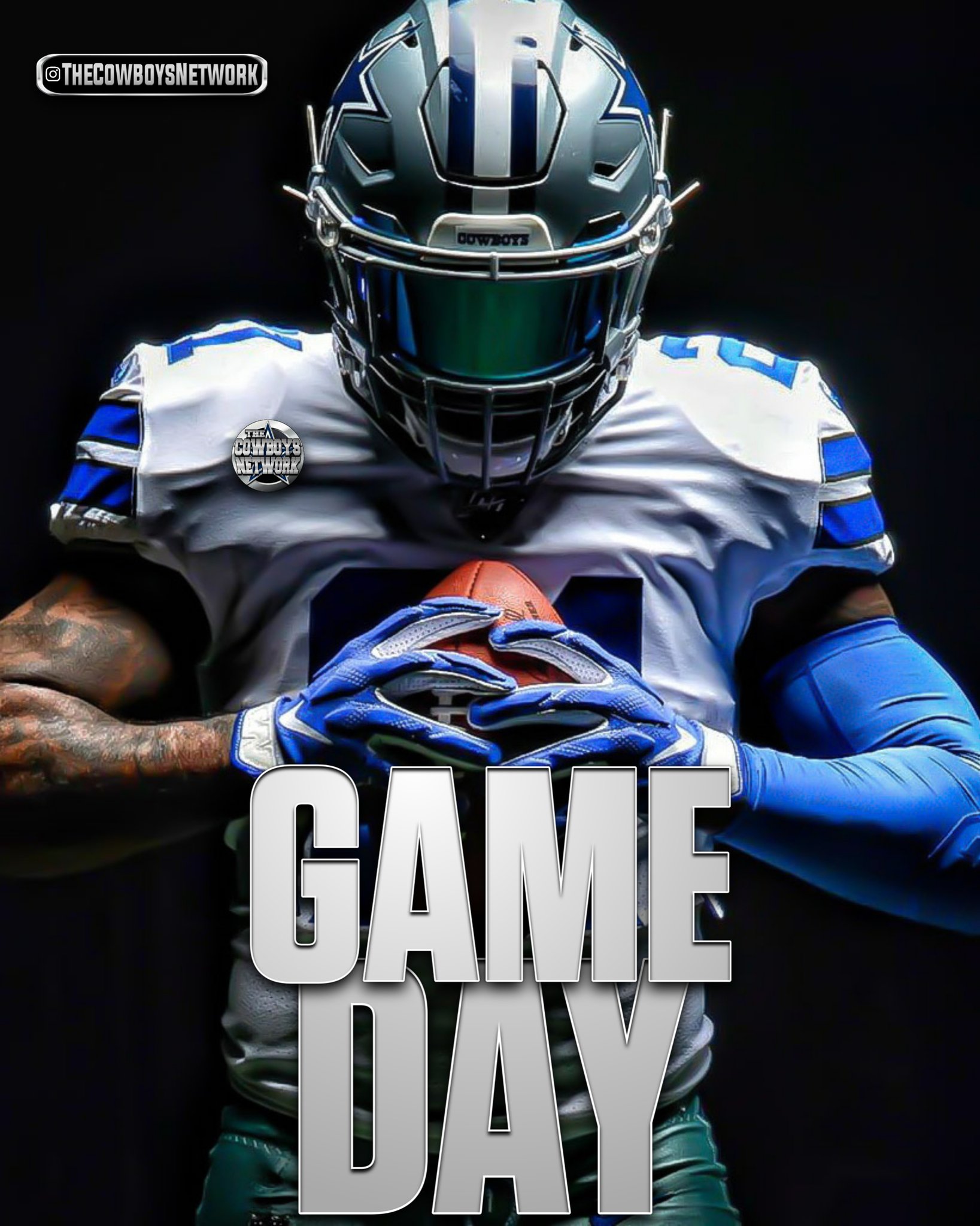 Dallas Cowboys Network on X: 'It's GAME DAY! Cowboys Football is back! One  step closer to the NFL season. ✭ #dallascowboys  / X