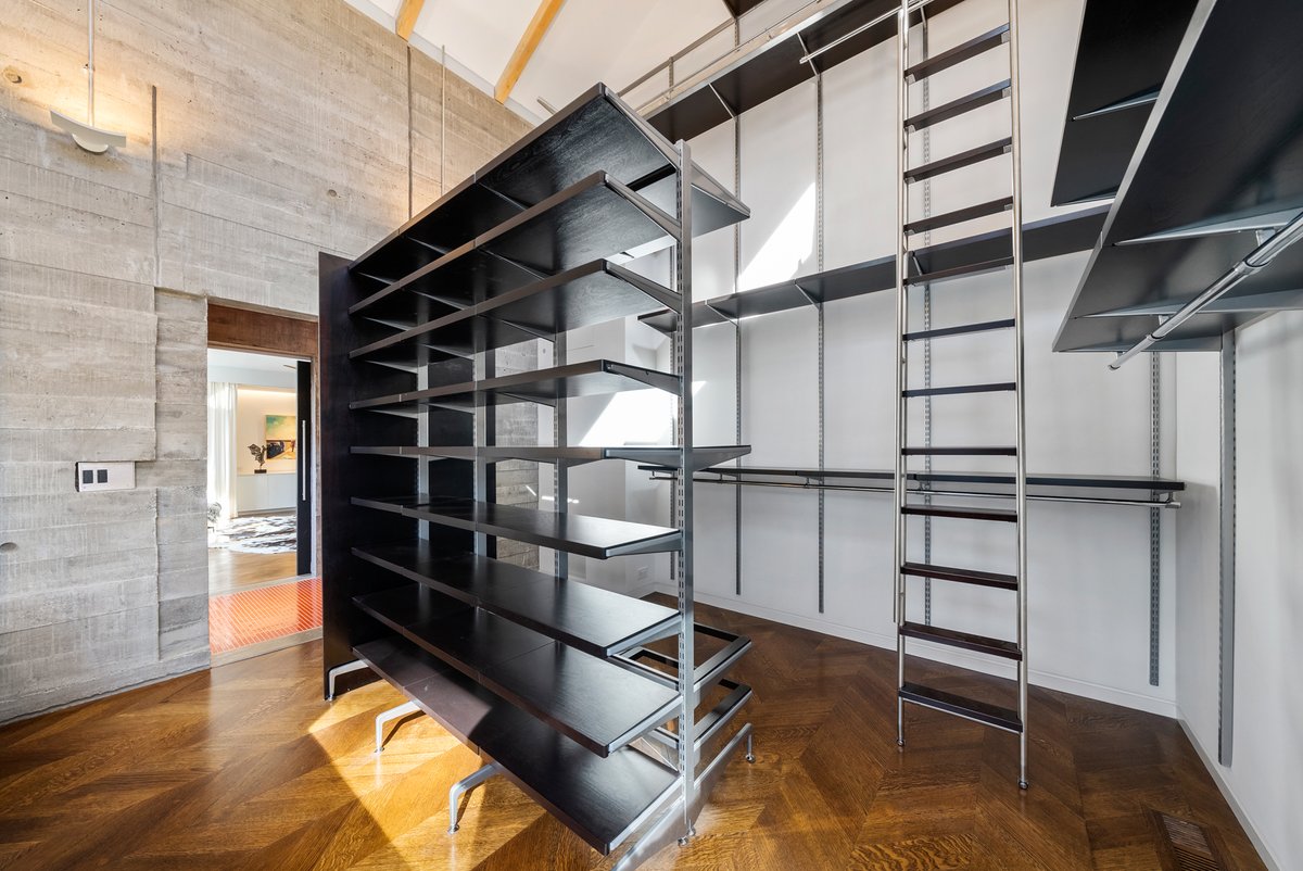 What do you think of the closet in this multi-million dollar modern home we shot in downtown Raleigh?  #luxury #realestate #photography #nclistings #listingphotography #raleighphotographer