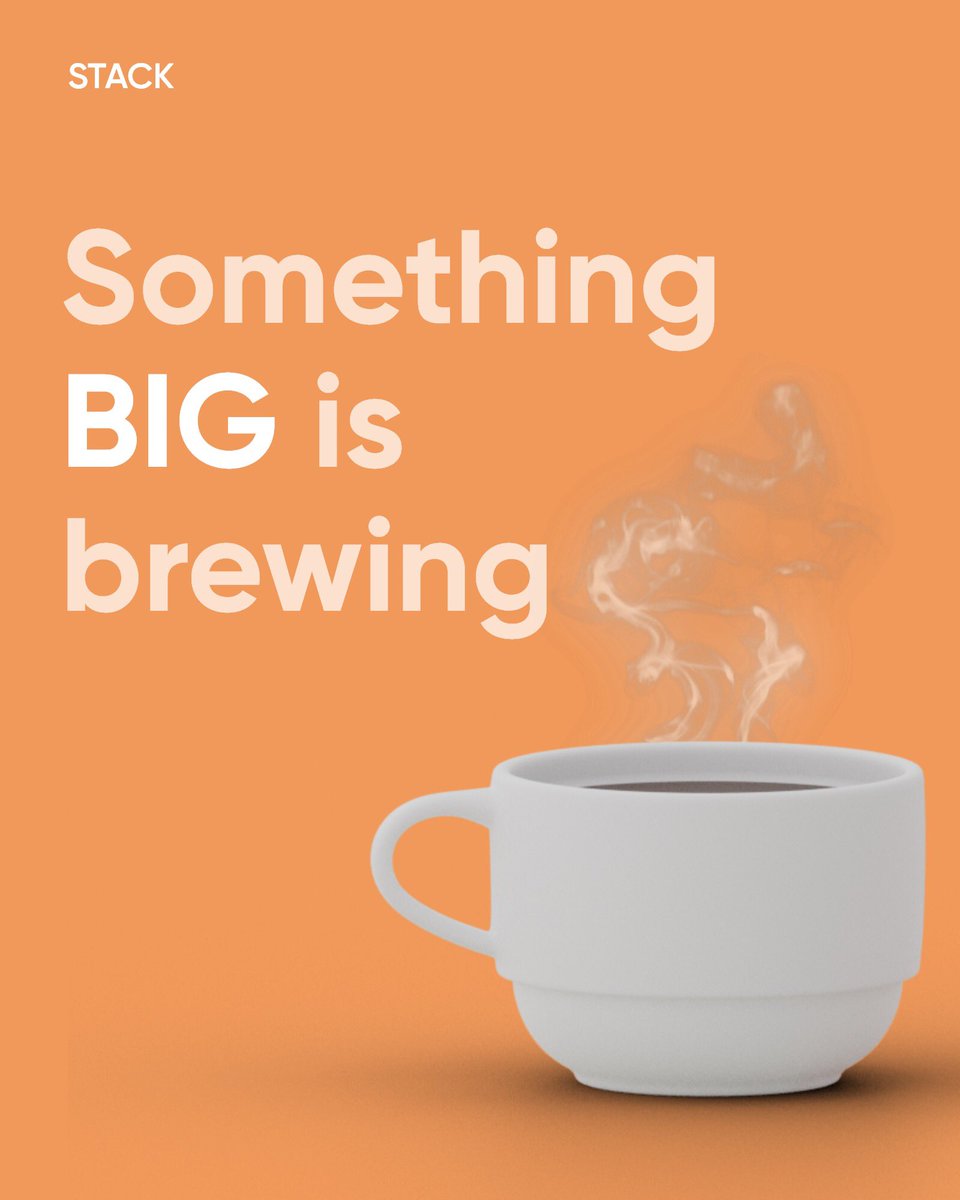 StackWealthHQ's tweet photo. We like our coffee strong, so be patient 😉

#Comingsoon https://t.co/yaWmV6X1CF