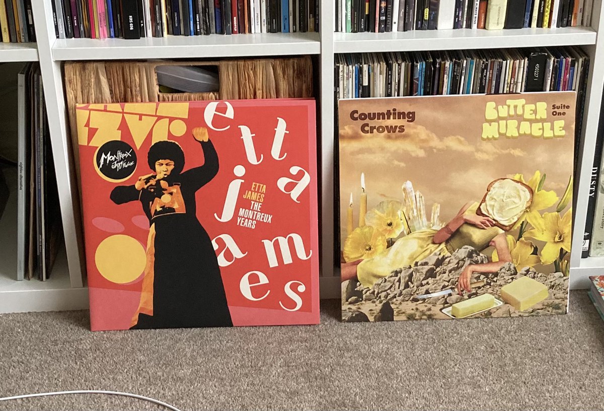 couple of wonderful records spinning today … the new <a href="/CountingCrows/">Counting Crows</a> record is excellent and the B-side of August and Everything After is sublime … <a href="/EttaJames/">Etta James</a> is simply marvellous … 🤙🏻