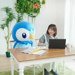 「とってもおっきいポッチャマ」特大ぬいぐるみが登場‼