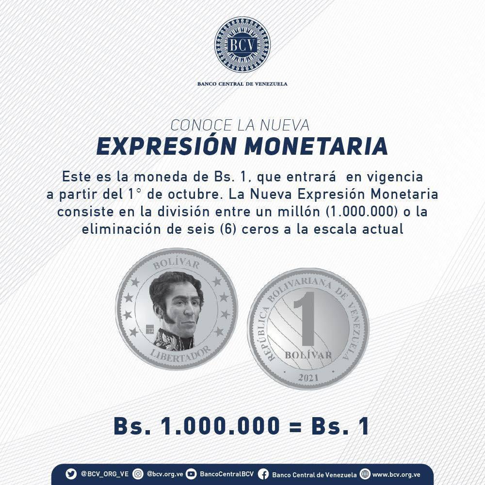 #ATENCION | Conozcan aquí todo acerca de la incorporación del Bolívar Digital, anunciada oficialmente por el Banco Central de Venezuela. #PuebloIndoblegable #5Ago #LaClaveEsVacunarse