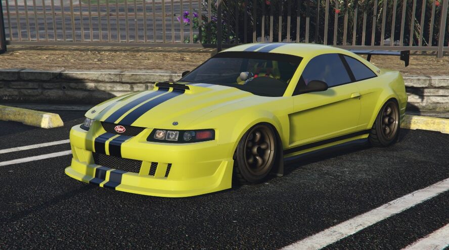 All American #gta5 #vapid #dominator #asp #ford #mustang #cobra  #musclecar #LosSantosTuners #photography