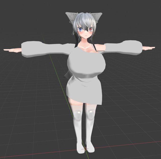 勝手によその子を3d化 