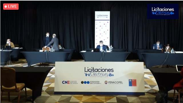 AcspChile's tweet photo. Comienza la licitación de suministros de energía en  Chile 2021/01 por 2.4 Twh. Estamos seguros que este proceso nos permitirá avanzar mucho más rápido hacia la #descarbonización. #CSP #EnVivo https://t.co/ZE25gOha34 https://t.co/ckK7hQS6OG