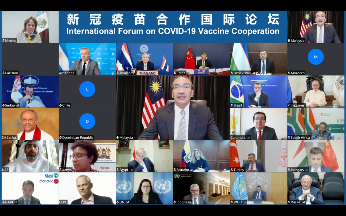 The virus does not see colour nor creed; and no one is safe until everyone is safe. This must be our guiding principle moving ahead with vaccination. Genuine int'l cooperation is our best bet - solidarity and cooperation will be our most powerful weapon in defeating #COVID19 ✊