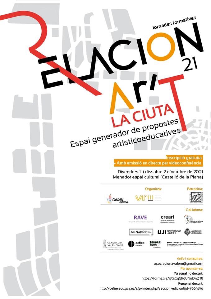 AVALEMeducacion's tweet photo. Os invitamos a participar en esta jornada de debate educativo y artístico.
Inscripción gratuita: https://t.co/SWYz7yG8b7
Programación e info: https://t.co/ztNnIS7Q4E
#AVALEM @CEFIREambitAE @UJIuniversitat #SoleriGodes #CastellóEduca @CrearigrupUV @generalitat @AjuntCastello https://t.co/QMEqcSBFLf