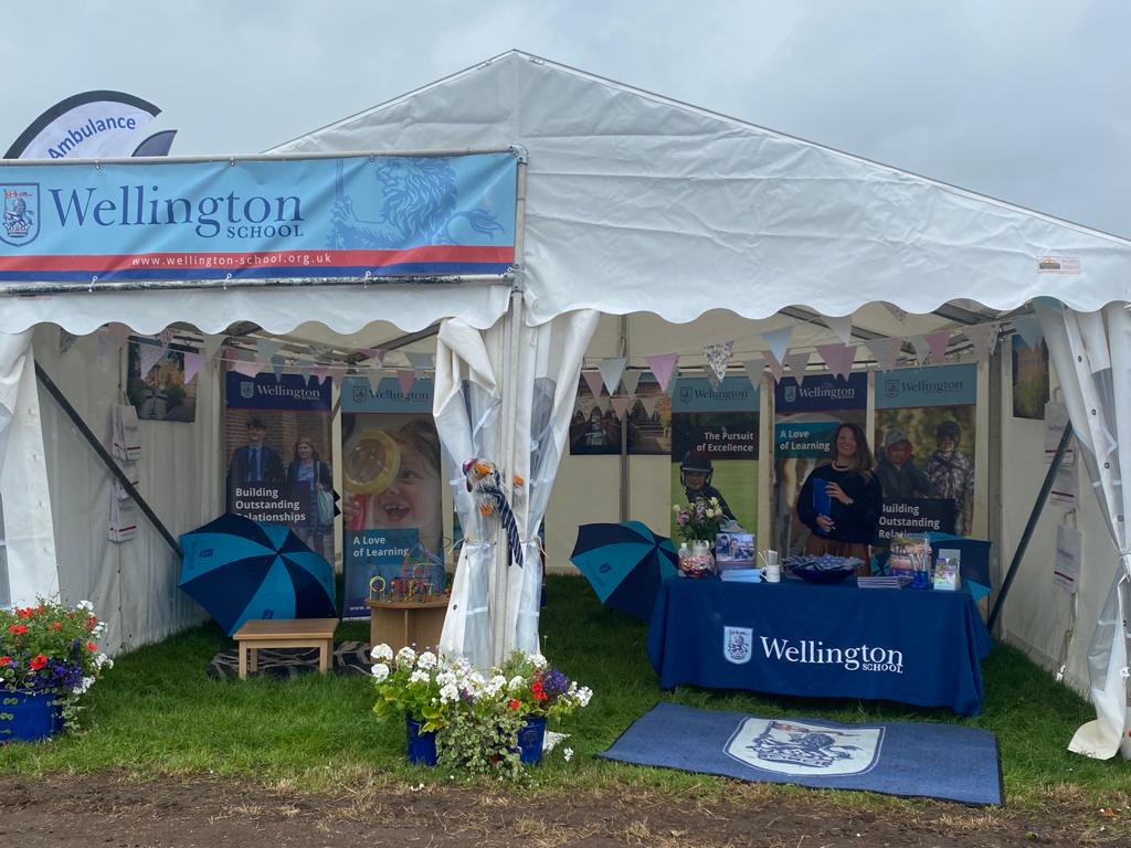 wellingtonsch1's tweet image. Come and visit us at the Honiton Show today and tomorrow.  Avenue A Stand 98. We would so love  to see everyone! #excellence #outstandingrelationships #loveoflearning #comejointheadventure @HonitonShow1890