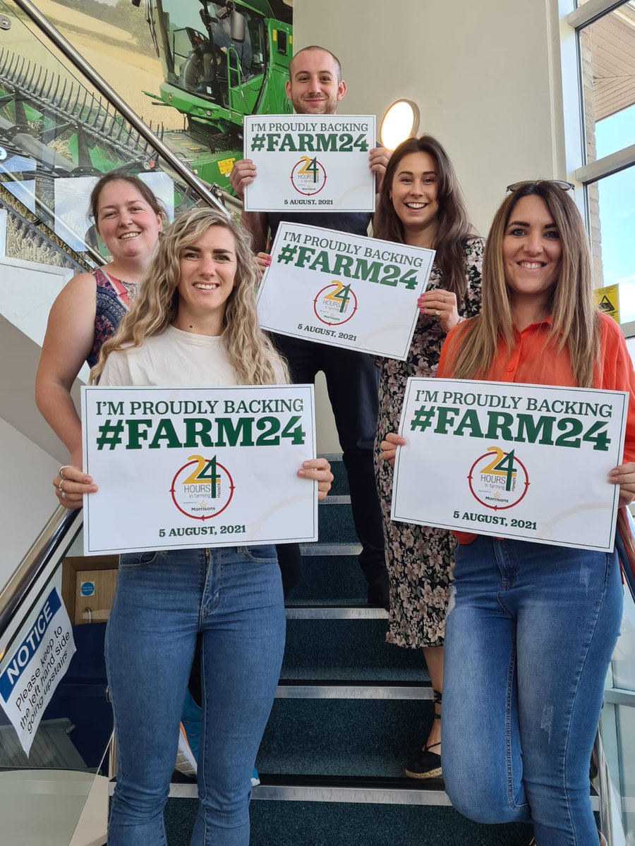 We've got our pledges! The <a href="/lammashow/">LAMMA Show</a> &amp; <a href="/CropTecShow/">CropTecShow 🌾</a> marketing team are supporting #Farm24 today 🚜