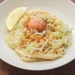 レモンの酸味でさっぱり美味しそう!素麺の油そば風レシピ!