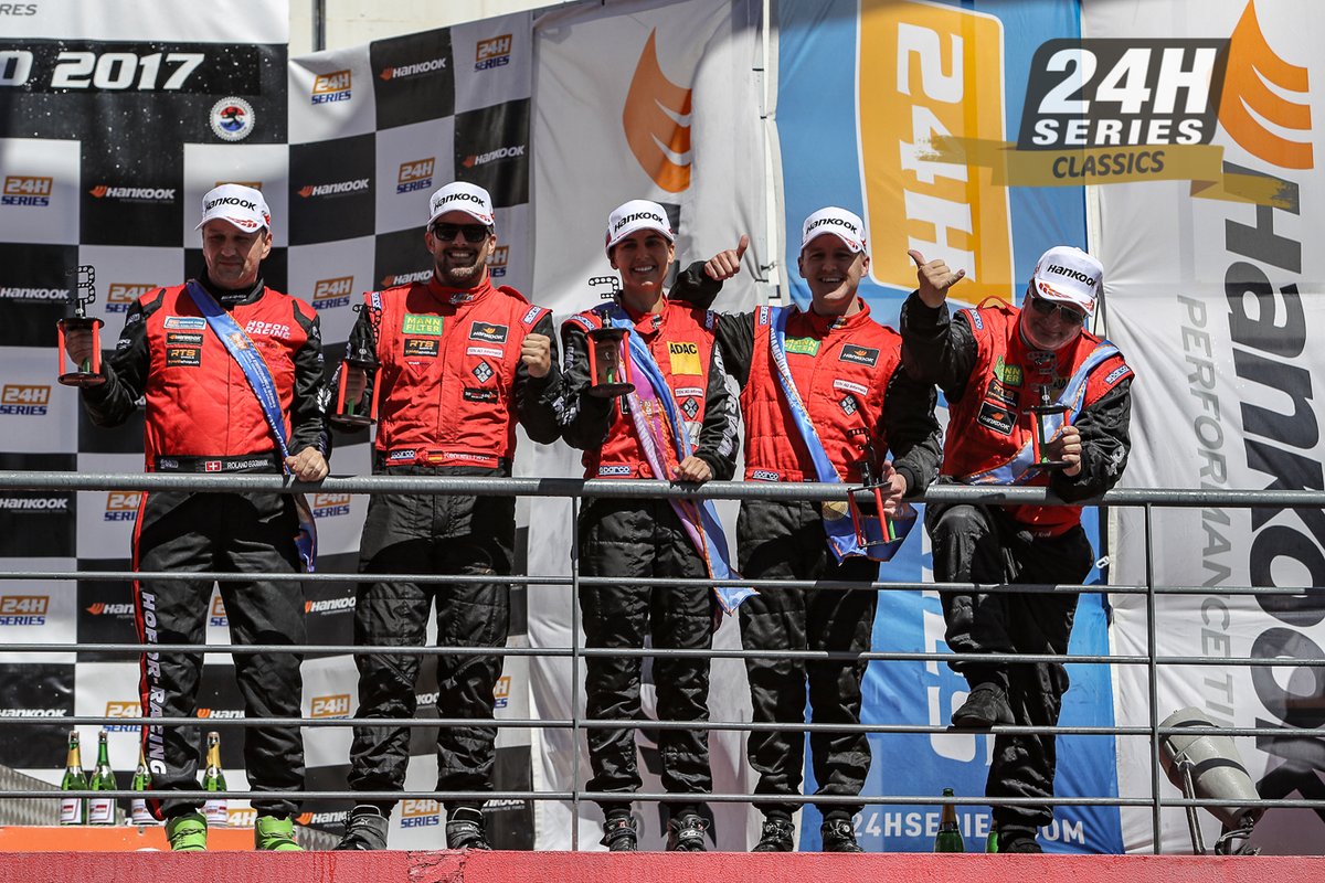 24HSERIES's tweet photo. #24HSERIES | #TBT

At the 2017 #24HPORTIMAO, #HoforRacing (1) took A6-Am victory and finished 3rd on the road. The result meant that the Swiss team  secured the Overall GT Teams' title by just 2 points ahead of SP2 winner, #PROsport (85).

@Frankenhout @KennethHeyer @MercedesAMG https://t.co/TqDYTMo8Zd