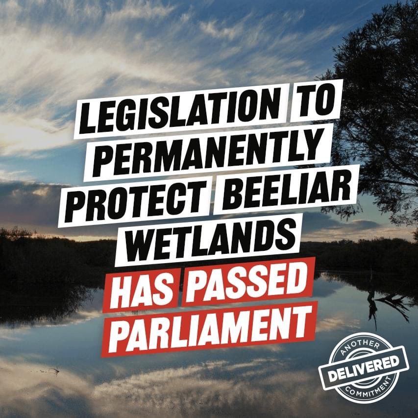 LyndaFrench19's tweet photo. Another Election Promise Delivered by @MarkMcGowanMP and @walabor https://t.co/TTT2BoHPoB #Beeliar #Environment https://t.co/xJFJW3KDZz