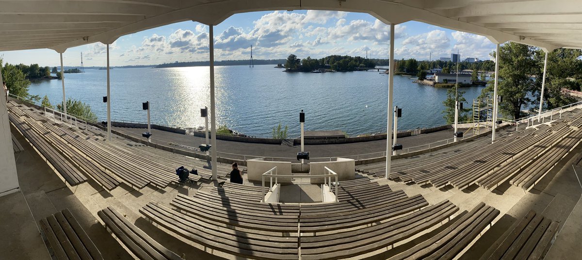 RT @myatt_t: Listening through the dead zones. @janawinderen @IHMEhelsinki Helsinki 1940 Olympic Rowing Stadium https://t.co/EQmrBy9aQC