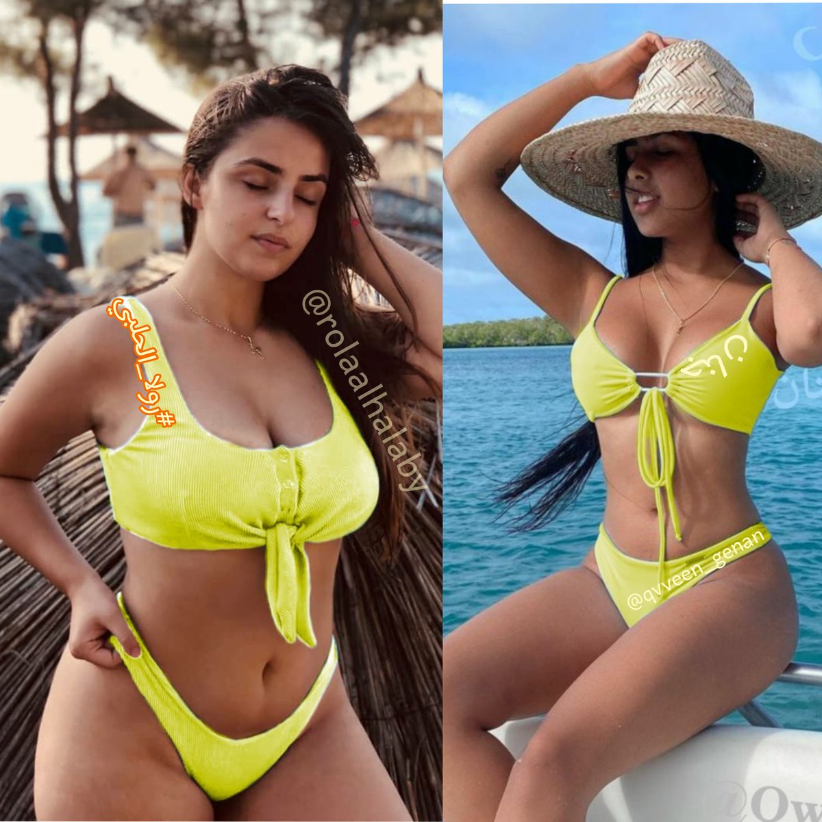 اليمين جنان <a href="/Qween__genan/">الملكة جنان</a>  الملكة
اليسار انا <a href="/Dr_Rolaalhalaby/">د. رولا الحلبي</a> رولا الحلبي 
لو تحب #جنان اكتر اضغط ❤
لو تحب #رولا_الحلبي اكتر اضغط 🔃
ولتبدأ حر ب الحب