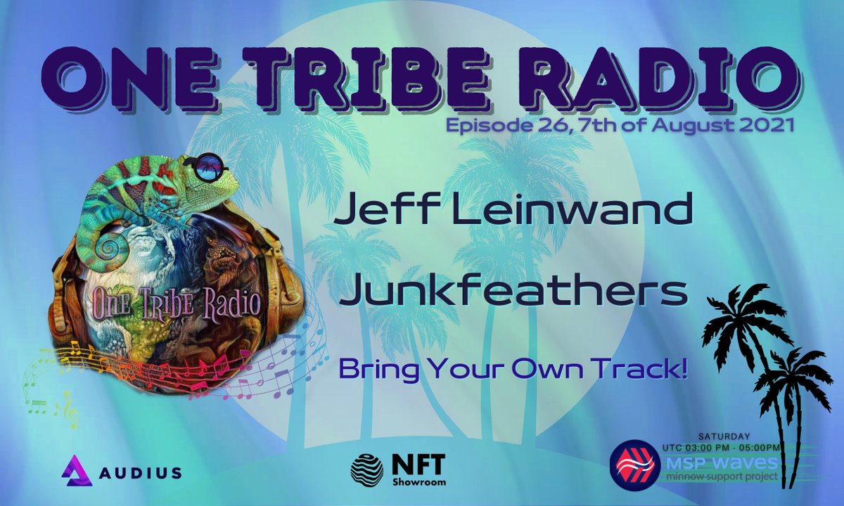OneTribeRadio1's tweet photo. #music #show #musicislife  #hiphop #drumandbass  #techno #technomusic #electronicmusic #housemusic #allkindsofmusic #welovemusic #decentralized #powertotheartist #crypto   #supportindiemusicians #dedicated #weareconnected #indieartists #sharethelove #NFT #nftart #nftartist #win https://t.co/KTpVyyCshf