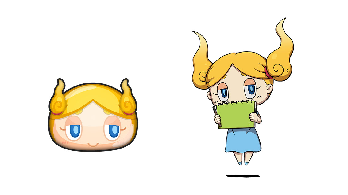 今日の妖怪ぷに（345）】 「カンペちゃん」 ランク：D しゅぞく