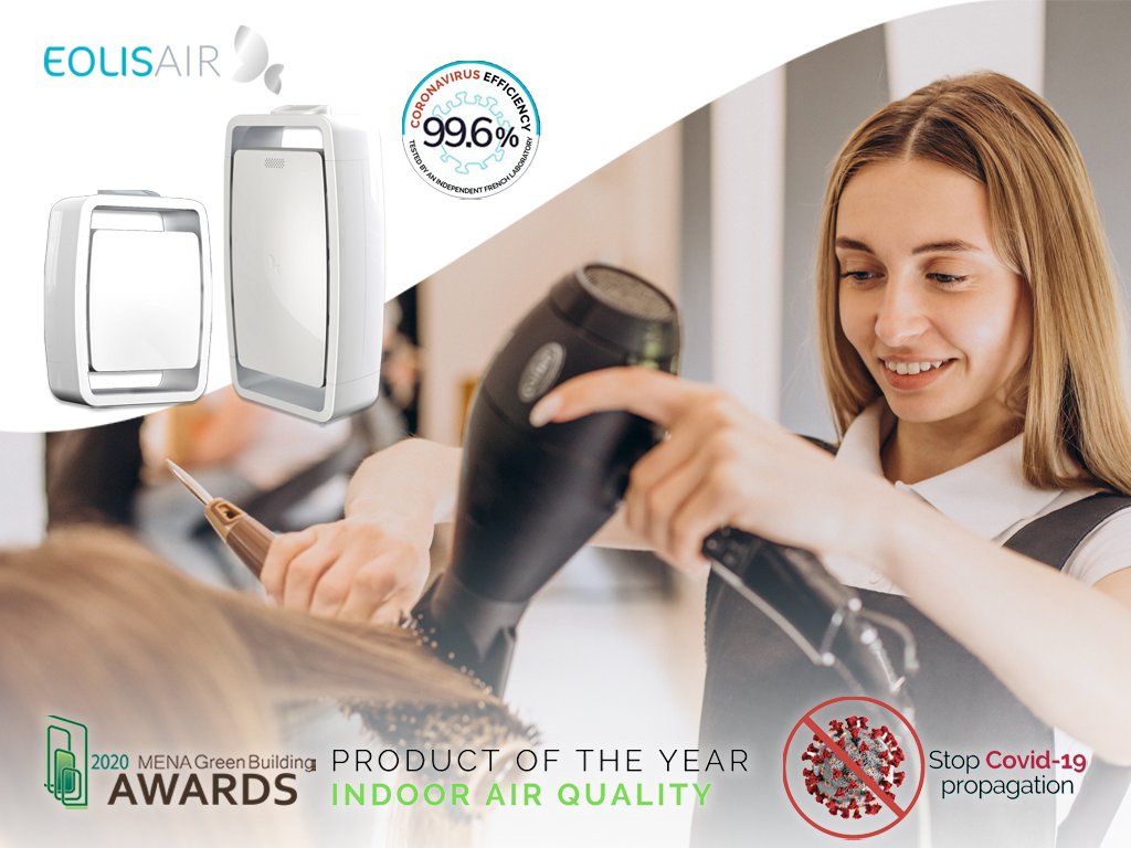 eolisair's tweet photo. PROTECT your clients from occupational diseases with Eolis Air Manager. 
Our professional #airpurifiers eliminate all harmful microorganisms (including COVID19) in the air. 

Discover our products here https://t.co/LRU6zbJO97
#beautysalon #covid19prevention #CleanAirForAll https://t.co/33TPfPO2NJ