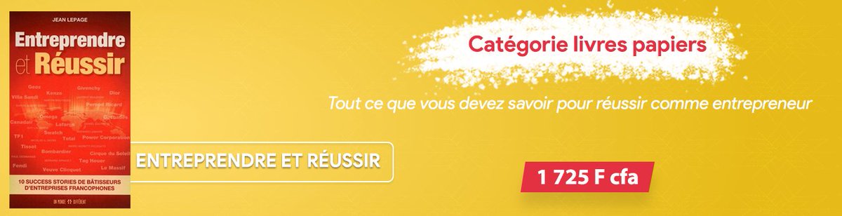 findchap's tweet photo. Vos meilleurs livres papiers en développement personnel à partir de 1150 F cfa
1- ENTREPRENDRE ET RÉUSSIR de Jean Lepage : https://t.co/Vn9lBMeRrX
2-  LA CHÈVRE DE MA MÈRE de Ricardo Kaniama : https://t.co/W92xn1vcxP
Et plein d'autres ici : https://t.co/6eHw5Cvvxn https://t.co/iZ7bo5J4yy