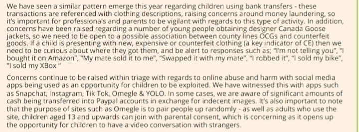 bespaceaware's tweet photo. One of the best newsletters on CCE.👏
#CanadaGoose is spot on.
Also beware "someone owed me money gave me this instead".
Top tip - If this is picked up in #Shropshire don't believe for a minute it's not happening across the UK.
Wake up folks.This IS happening on your doorstep. https://t.co/3zmO71y1sX