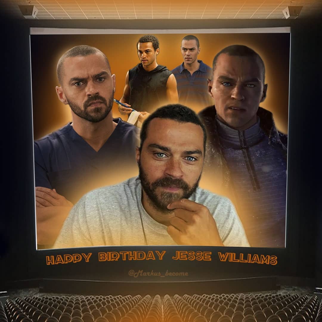  Happy birthday to Jesse Williams , our gorgeous Markus! Thank you for your talent and inspiration 