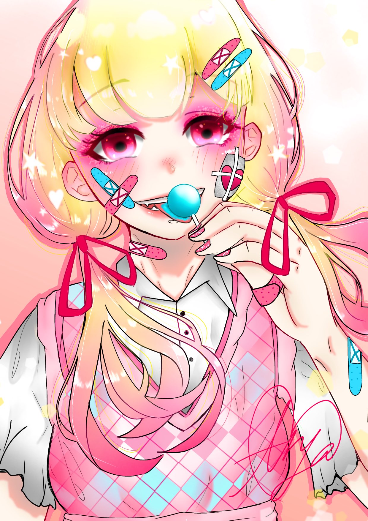 あにゃ イラスト Nukofuku0918 Twitter