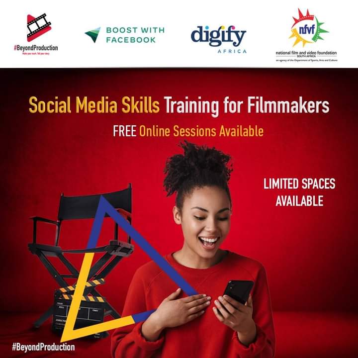 SoothingRelax86's tweet photo. The NFVF has partnered with Digify Africa to help filmmakers go #BeyondProduction with FREE social media skills training.
Sessions begin on 24 August 2021.
Visit: https://t.co/26Aaw2R1Qj to secure your spot.
Limited spaces available!
#LoveSAFilm https://t.co/CflcGWQwGD
