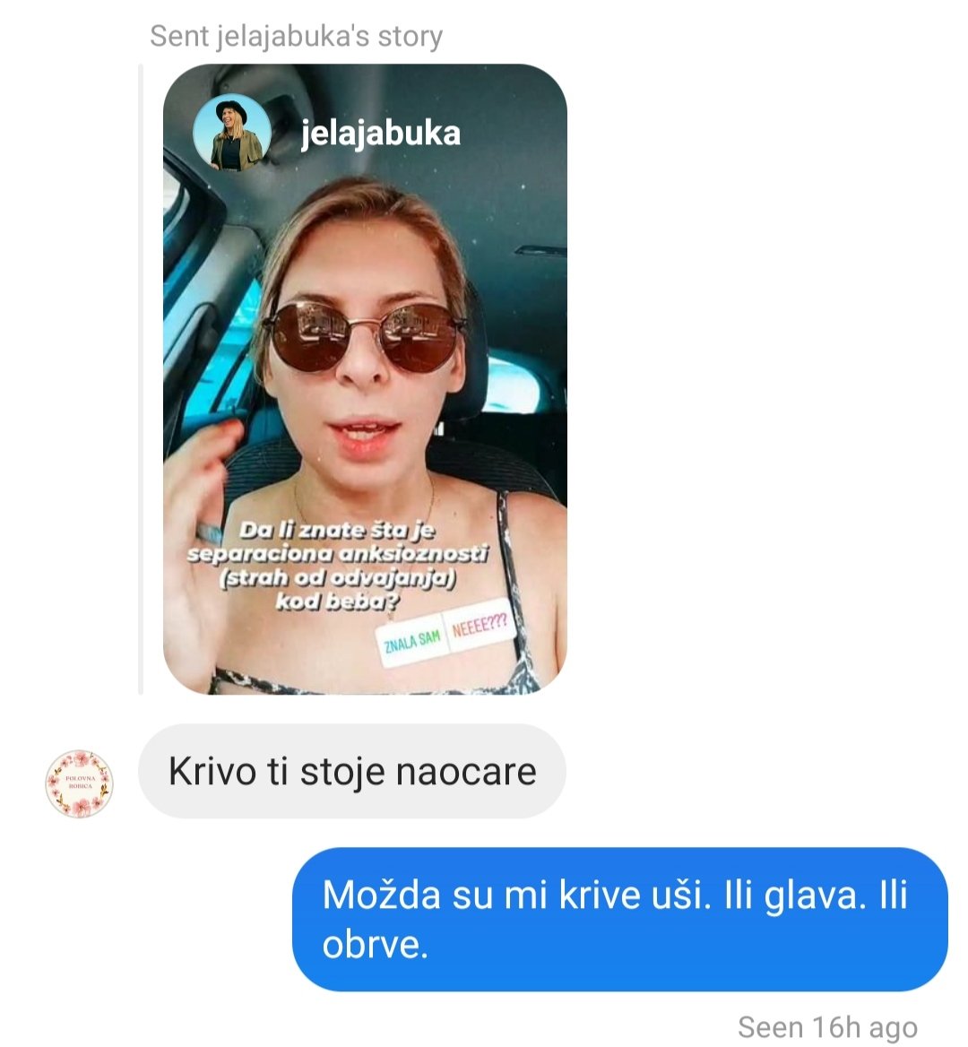 Pričam o iskustvu sa separacionom anksioznošću kod beba, but hell yeah, važnija tema se mora obraditi 🙌🏻.