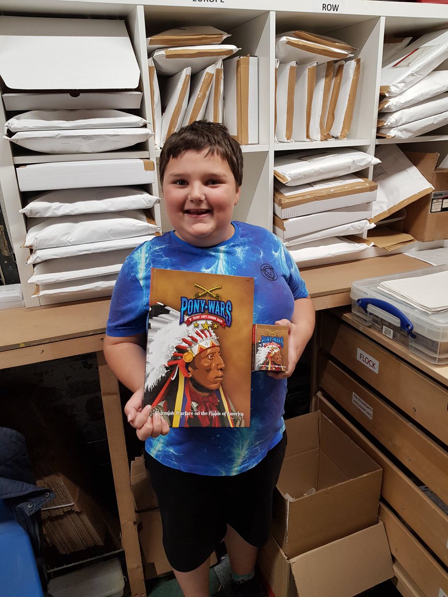 6mmBaccus's tweet photo. Good News.  Pony Wars rules and cards have finally arrived at Baccus HQ!  Bad news, they arrived two days before admin staff holidays.  We'll get as many out as we can, the rest will follow. https://t.co/Bve9nDOXA5