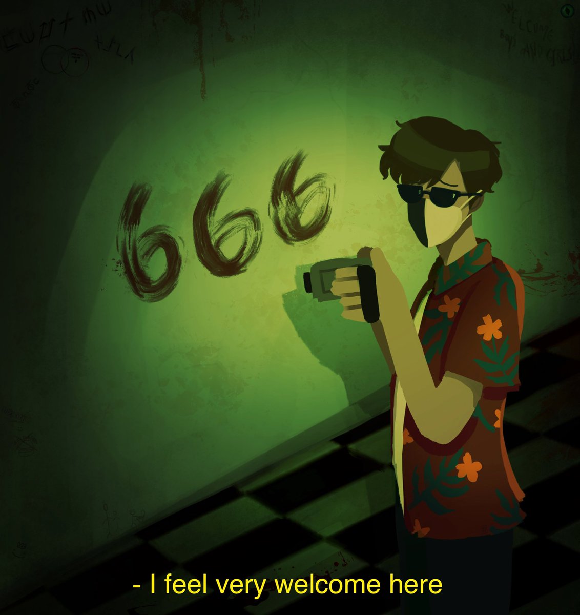 JunraiMe's tweet photo. ghost hunting vlog #ranbooart #Ranboo #ranboofanart https://t.co/ImCRzoTSbT