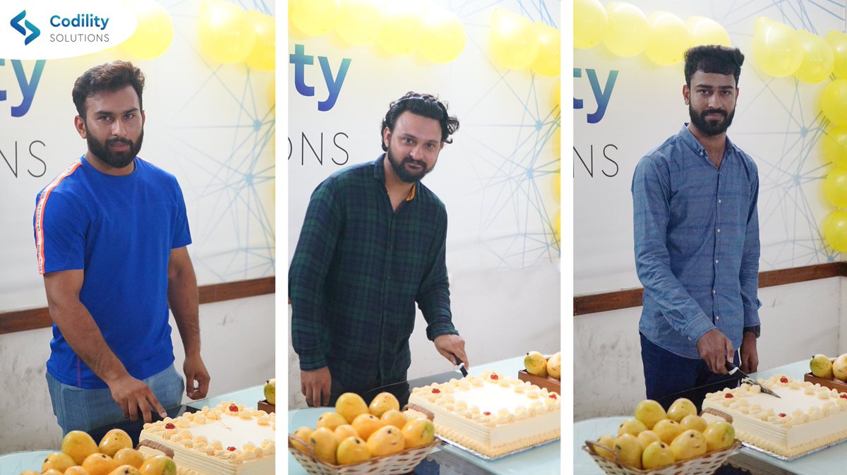 CodilitySoluti1's tweet photo. It was fun to celebrate the "Mango Party" by having the tastier King 
of fruit in this summer season!

Here's a glimpse of us enjoying the delightful taste of mangoes.

#Codilityteam #mangoparty #mangoday #competition
#MangoFest #SummerSeasonGreetings #partytime #workculture21 https://t.co/eiTbp9Lc0O