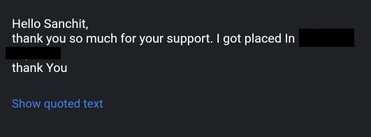 guptasanc's tweet photo. 5 offers in a day.

HelpKart is rolling at an altogether different level.

So happy for the people who cracked the role and many more to come.

P.S: If you know someone looking for a job or if you're hiring, please try https://t.co/jiQUwsQTj0. https://t.co/aTKqrSdqCq