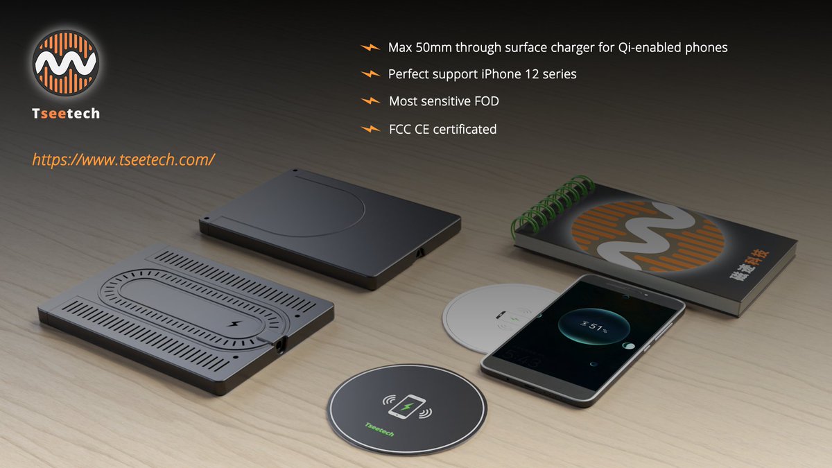 Shout out: Tseetech has released the brand new through surface wireless charger QB06. Visit tseetech.com for more!

#wirelesscharger
#throughsurfacewirelesscharger