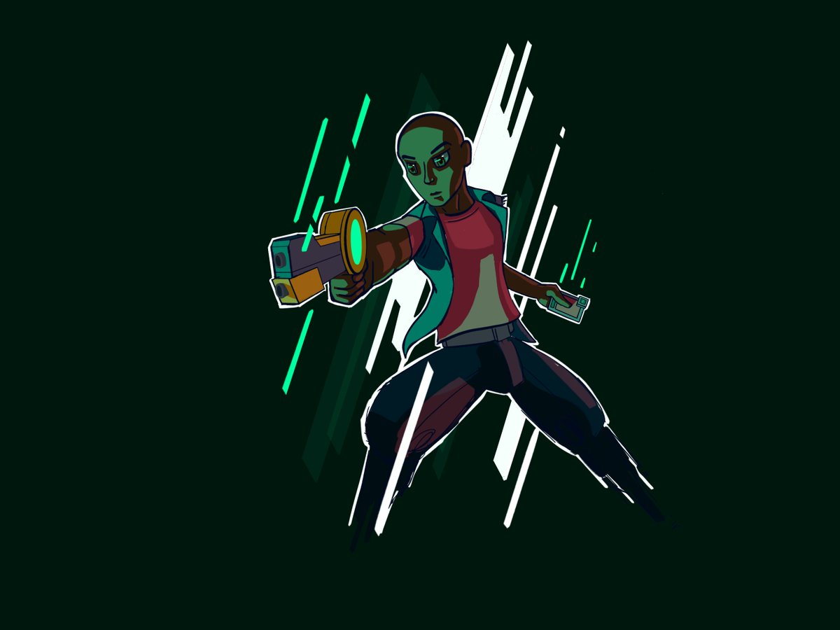 IchrProject's tweet image. Making more concept to attach to the press kit.

Can you tell the gameplay from just the concept ?

.
#indiedev #gamedev #IndieGameDev #indiegame  #pixelart #gamedevelopment #roguelike #scifi #cyberpunk #videogame #deckbuilding #cardgames #procreate  #characterdesign #conceptart